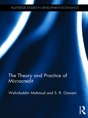 cover image of The Theory and Practice of Microcredit